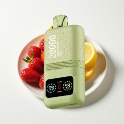 Aivono Aim Magic 20000 Puffs Disposable Vape morango kiwi 26ml Recarregável Tipo-C