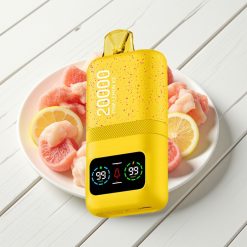Aivono AIM MAGIC 20000 Puffs Vaporizador Descartável Limão Rosa Gelado com 26ml de E-líquido e Bateria Recarregável