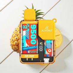 Aivono AIM-TANK 9500 Puffs 18ml LCD Manga Abacaxi