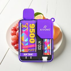 Aivono AIM-TANK 9500 Puffs 18ml LCD Sakura Uva