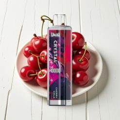 UWIN Crystal 10000 Puffs Vape Cola Cereja - 18ml, 650mAh, RGB, 0%-5% Nicotina