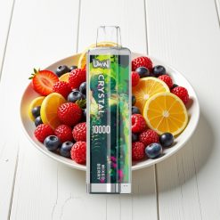 UWIN Crystal 10000 Puffs Vape Descarga Mista Recarregável 18ml RGB Tipo-C