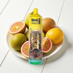 Uwin Tornado 35K Music Disposable Vape 35.000 tragos Kiwi Maracujá Goiaba Bateria 600mAh