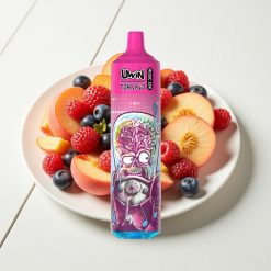 Uwin Tornado 35K Music Disposable Vape Pêssego Amora – 35.000 puffs, bateria 600mAh, bobina Mesh 1.0 Ohm