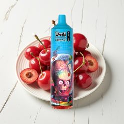 Uwin Tornado 35K Music Vape Descartável Cherry Ice - 35.000 tragadas, bateria 600mAh, bobina Mesh 1.0 Ohm