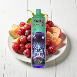 Uwin Tornado 35K Music Vape Descartável com Bateria Recarregável 600mAh e Sabor Uva Gelo