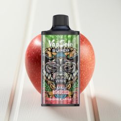 Vapsolo Super 15000 Puffs Maçã Dupla Disposable Vape 40ml Tipo-C 850mAh