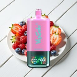 VapSolo Triple 30000 Puffs Disposable Vape Mirtilo-Azedo com 40ml e Type-C