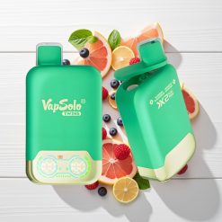 Vapsolo Twins 20000 Puffs Refeição de Mirtilo, Groselha Negra & Toranja E-Líquido 40ml