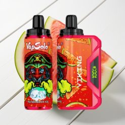 VapSolo VIKING 12000 Puffs Disposable Vape Melancia Gelada com 22ml e Type-C