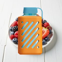 VOZOL GEAR 10000 Cigarro Eletrônico Descartável Gelo de Amora Preta - 10000 Puffs, 20ml, Bobina Mesh VAMT, 500mAh