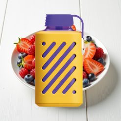 VOZOL GEAR 10000 Vape Descartável Frutas Vermelhas, 10000 Puffs, 20ml E-líquido, 50mg/ml Nicotina