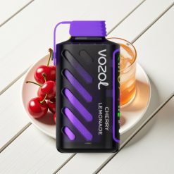 VOZOL Gear Power 20000 Puffs Descartável com Sabor Limonada de Cereja e Tela Inteira, Dual Mesh Coil, 20mL