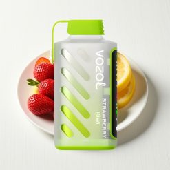 VOZOL Gear Power 20000 Puffs Morango Kiwi Tela Cheia Dual Mesh Coil 20mL 5%