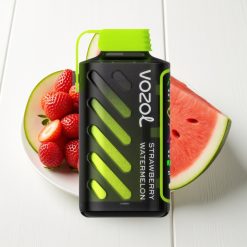 VOZOL Gear Power 20000 Puffs Morango Melancia Tela Cheia Dual Mesh Coil S.i.L.C. Tech