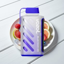 VOZOL Gear Power 20000 Puffs S.i.L.C. Tech Dual Mesh Coil Tela Cheia Blue Razz Ice