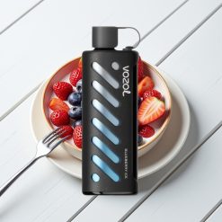 VOZOL Gear Shisha 25000 Puffs Disposable Vape Mirtilo Gelo com S.i.L.C Tech e Dual Mesh