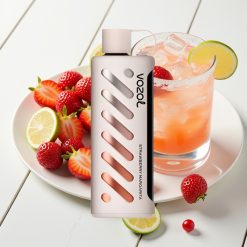VOZOL Gear Shisha 25000 Puffs Sabor Margarita de Morango com S.i.L.C Tech e Dual Mesh