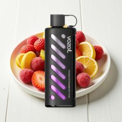 VOZOL Gear Shisha 25000 Puffs Sabor Morango Kiwi Gelado Dual Mesh 1000mAh