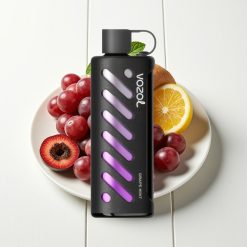 VOZOL Gear Shisha 25000 Puffs Vape Grape Mint Dual Mesh S.i.L.C Tech 1000mAh