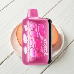 VOZOL RAVE 40000 Descartável Peach Ice - Design Vibrante 270°, 1000mAh, 20/50mg/ml
