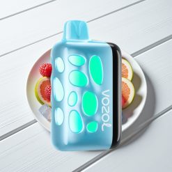 VOZOL RAVE 40000 Disposable Vape Azul Framboesa Gelo com Design Vibrante 270° e Modo Festa