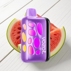 VOZOL RAVE 40000 Disposable Vape Melancia Razz Rancher, 1000mAh, Recarga Rápida