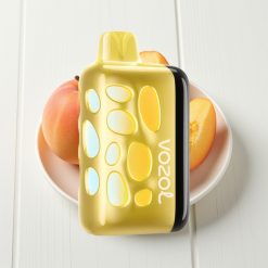 VOZOL RAVE 40000 Vape Descartável Manga Pêssego com Design Vibrante e 1000mAh