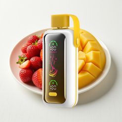 VOZOL Star 20000 Puffs Tela HD 2.2" Dual Mesh Morango Manga