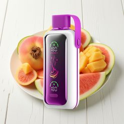 VOZOL Star 20000 Puffs Tela HD Espelhada 2.2" Dual Mesh Pêssego Manga Melancia