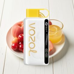 VOZOL STAR 9000/12000 Descartável Cherry Peach Lemonade com 650mAh e Recarga Rápida 30%