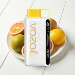 VOZOL STAR 9000/12000 Descartável Vape Maracujá Kiwi Goiaba com S.i.L.C TECH e Recarga 30% Mais Rápida