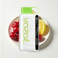 VOZOL STAR 9000/12000 Disposable Vape Cereja Lima - 650mAh, Recarga 30% Mais Rápida, Até 9000/1200 Tragos