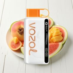 VOZOL STAR 9000/12000 Disposable Vape Pêssego Manga Melancia - 650mAh, Reciclado