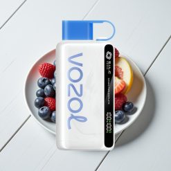 VOZOL STAR 9000/12000 Disposable Vape Tempestade de Mirtilo, 650mAh, Recarga 30% Mais Rápida, S.i.L.C TECH