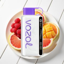 VOZOL STAR 9000/12000 Vape Descartável Mirtilo Manga Toranja com 650mAh e 30% mais carga rápida