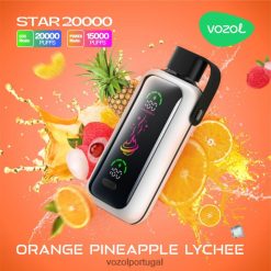 VOZOL Vape Flavors - VOZOL STAR 20.000 FDV8Z615 lichia abacaxi laranja