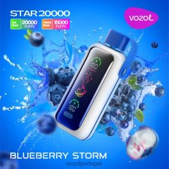 VOZOL Vape Flavors - VOZOL STAR 20.000 FDV8Z65 tempestade de mirtilo