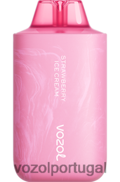 VOZOL Vape Recargable - VOZOL STAR 6000/8000 v2 X6LH6866 sorvete de morango