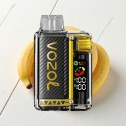 VOZOL Vista 20000 Puffs Recarregável com Bateria de 650mAh e Sabor Pitaya Banana Cereja