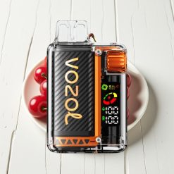 VOZOL Vista 20000 Puffs Vape Recarregável Cherry Cola com Bateria 650mAh e Resistência Dual Mesh